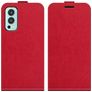 Mobigear OnePlus Nord 2 Hoesje Flipcase - Rood