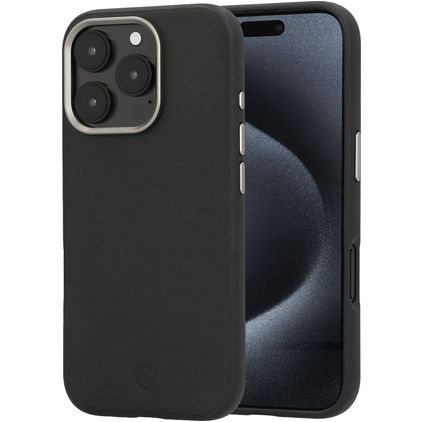 Valenta Style iPhone 16 Pro MagSafe Hoesje Backcover - Zwart