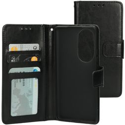 Mobiparts Classic Wallet Oppo Reno 10 Pro Hoesje Bookcase Portemonnee - Zwart