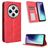 Mobigear Sensation Xiaomi Redmi 17C Hoesje Bookcase Portemonnee - Rood