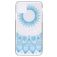 Mobigear Design iPhone 11 Pro Max Hoesje Flexibel TPU Backcover - Transparant / Blauw