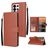 Mobigear Wallet Samsung Galaxy S26 Ultra Hoesje Bookcase Portemonnee - Bruin