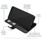 Mobilize Wallet iPhone 13 Hoesje Echt Leer Bookcase Portemonnee - Zwart