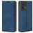 Mobigear Retro Slim OPPO Reno 8 5G Hoesje Bookcase Portemonnee - Donkerblauw