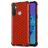 Mobigear Honeycomb Realme C3 Hoesje Hardcase Backcover Shockproof - Rood