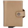 Valenta Card Case Plus Pasjeshouder - 8 Pasjes - Metallic Sand