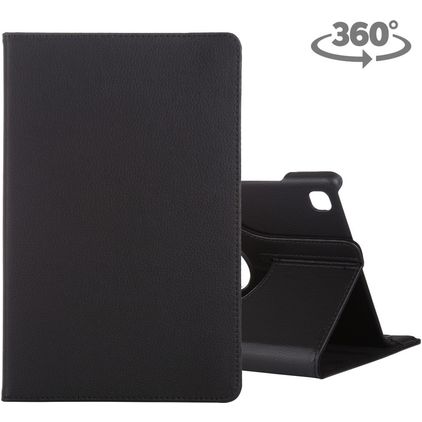 Mobigear DuoStand Samsung Galaxy Tab A7 (2020) Hoes Draaibare Bookcase - Zwart