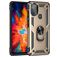 Mobigear Armor Ring Motorola Moto G50 Hoesje Hardcase Backcover Shockproof met Ringhouder - Goud