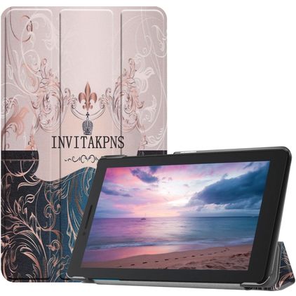 Mobigear Tri-Fold Lenovo Tab E8 Hoes Bookcase - Colorful Box