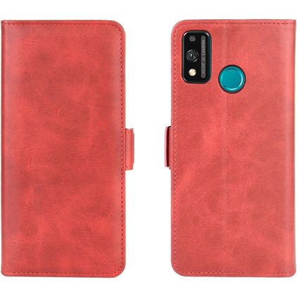 Mobigear Slim Magnet HONOR 9X Lite Hoesje Bookcase Portemonnee - Rood