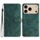 Mobigear Butterfly iPhone 17 Pro Hoesje Bookcase Portemonnee - Groen