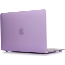 Mobigear Matte MacBook Air 11 Inch (2010-2016) Hoes Hardshell Laptopcover MacBook Case - Paars - Model A1370 / A1465
