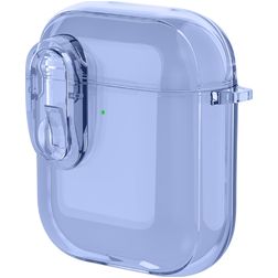 Mobigear Crystal Clip Apple AirPods 1 Hardcase Hoesje - Blauw