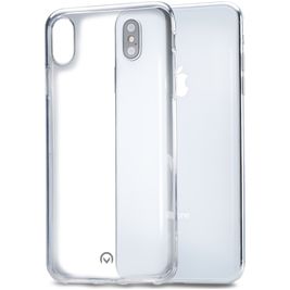 Mobilize Gelly Doorzichtig iPhone XS Max Hoesje Flexibel TPU Backcover - Transparant