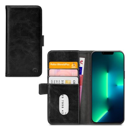 Mobilize Elite Gelly iPhone 13 Pro Max Hoesje Bookcase Portemonnee - Zwart