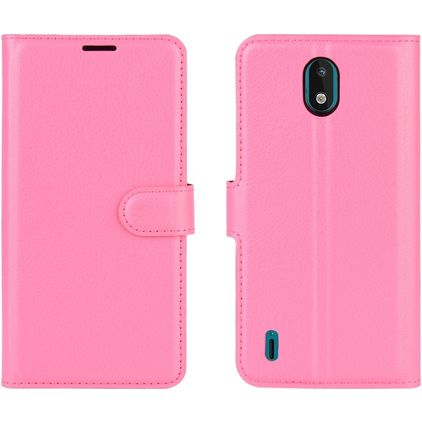 Mobigear Classic Nokia 1.3 Hoesje Bookcase Portemonnee - Magenta