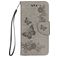 Mobigear Butterfly iPhone X Hoesje Bookcase Portemonnee - Grijs