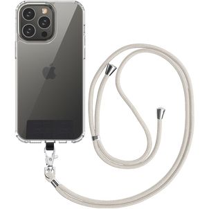 Mobigear Lanyard Universeel Telefoonkoord Verstelbaar - Grijs