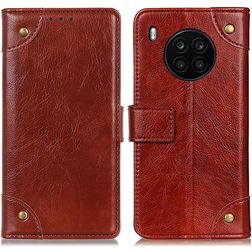 Mobigear Ranch HONOR 50 Lite Hoesje Bookcase Portemonnee - Bruin