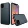Mobigear Card iPhone 11 Hoesje Hardcase Backcover Shockproof met Pasjeshouder - Marineblauw