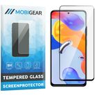 Mobigear Premium Xiaomi Redmi Note 11 Pro 4G Glazen Screenprotector - Case Friendly - Zwart