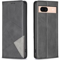 Mobigear Rhombus Slim Google Pixel 8a Hoesje Bookcase - Zwart