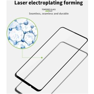 Mobigear Premium Huawei P Smart S Glazen Screenprotector - Case Friendly - Zwart