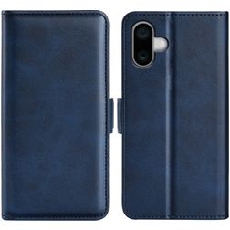 Mobigear Slim Magnet iPhone 16 Plus Hoesje Bookcase Portemonnee - Donkerblauw
