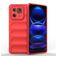 Mobigear Bumpy Xiaomi 13 Pro Hoesje Flexibel TPU Backcover - Rood