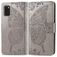 Mobigear Butterfly Samsung Galaxy A41 Hoesje Bookcase Portemonnee - Grijs