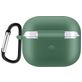 Mobigear Classic Apple AirPods 3 Hoesje Flexibel Siliconen - Groen