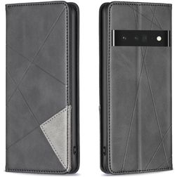 Mobigear Rhombus Slim Google Pixel 7 Pro Hoesje Bookcase - Zwart