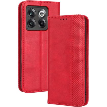 Mobigear Sensation OnePlus 10T Hoesje Bookcase Portemonnee - Rood