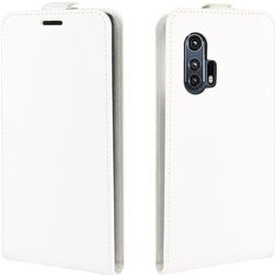 Mobigear Motorola Edge Plus Hoesje Flipcase - Wit