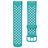Mobigear Sport Plus Buckle Siliconen Fitbit Charge 5 Bandje Gespsluiting - Turquoise