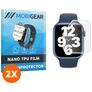 Mobigear Apple Watch - 45 mm Hydrogel TPU Screenprotector - Case Friendly (2-Pack)