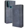 Mobigear Sensation TCL 20 SE Hoesje Bookcase Portemonnee - Blauw
