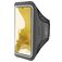 Mobiparts Comfort Fit Telefoonhouder Hardlopen Samsung Galaxy S22 Sport Hoesje Neopreen Sportarmband - Zwart