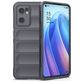 Mobigear Bumpy OPPO Find X5 Lite Hoesje Flexibel TPU Backcover - Charcoal