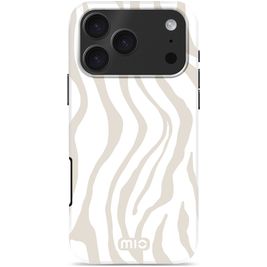 MIO iPhone 17 Pro Max MagSafe Hoesje Hardcase Backcover - Sandy Zebra