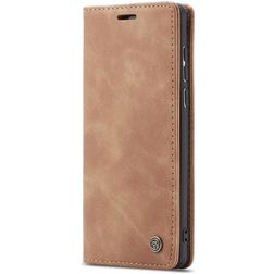 Caseme 013 Samsung Galaxy A71 Hoesje Bookcase Portemonnee - Bruin