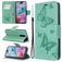 Mobigear Butterfly Xiaomi Redmi 8 Hoesje Bookcase Portemonnee - Turquoise
