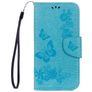 Mobigear Butterfly Samsung Galaxy S8 Hoesje Bookcase Portemonnee - Blauw