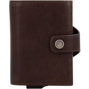 Valenta Card Case Plus Pasjeshouder - 8 Pasjes - Chocolate