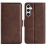 Mobigear Slim Magnet Samsung Galaxy A35 Hoesje Bookcase Portemonnee - Bruin