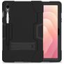 Xccess Survivor All-round Samsung Galaxy Tab S11 Hoes Hard Kunststof,Siliconen + Schouderband - Zwart