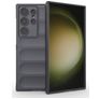 Mobigear Bumpy Samsung Galaxy S24 Ultra Hoesje Flexibel TPU Backcover - Grijs
