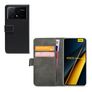 Mobilize Classic Gelly Wallet POCO X6 Pro Hoesje Bookcase Portemonnee - Zwart