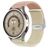 Mobigear Braided Dual Nylon Smartwatch Bandje Klemsluiting - 22 mm - Roze / Sterrenlicht