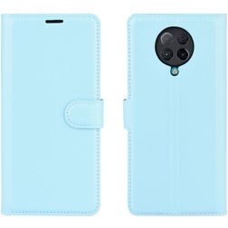 Mobigear Classic POCO F2 Pro Hoesje Bookcase Portemonnee - Blauw
